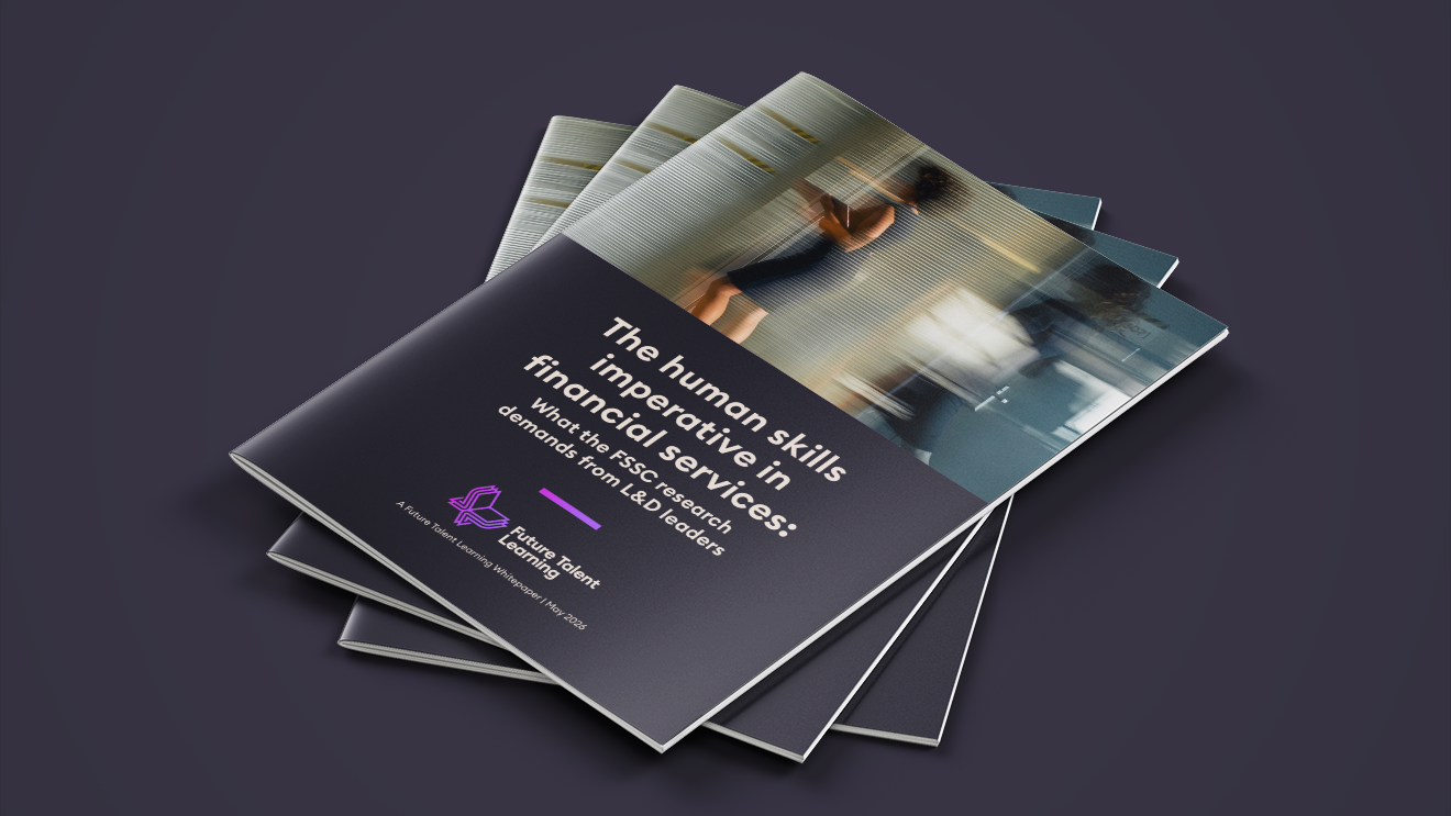 FTL whitepaper cover — Financial services workforce capability for AI and the FSSC skills agenda